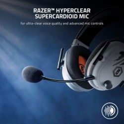 Casque de jeu sans fil Razer BlackShark V2 Pro : son surround spatial THX 7.1 - pilotes 50 mm - micro amovible - pour PC, PS5, P