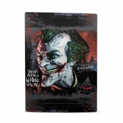 Head Case Designs Autocollant en vinyle pour façade de jeu Batman Arkham City Joker Wrong With Me Graphics sous licence officiel