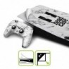 Autocollant en vinyle à motif marbre blanc, doré et gris Head Case Designs pour console Sony PlayStation 5 PS5 Slim Digital Edit