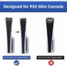 Autocollant de protection pour panneau central Mcbazel Skin Sticker PS5 Console numérique/disque ultra fine (noir mat)