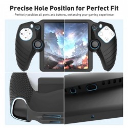 Ensemble d'accessoires 3 en 1 Foluck compatible avec Playstation Portal, étui de transport EVA pour PS5 Portal, housse de protec