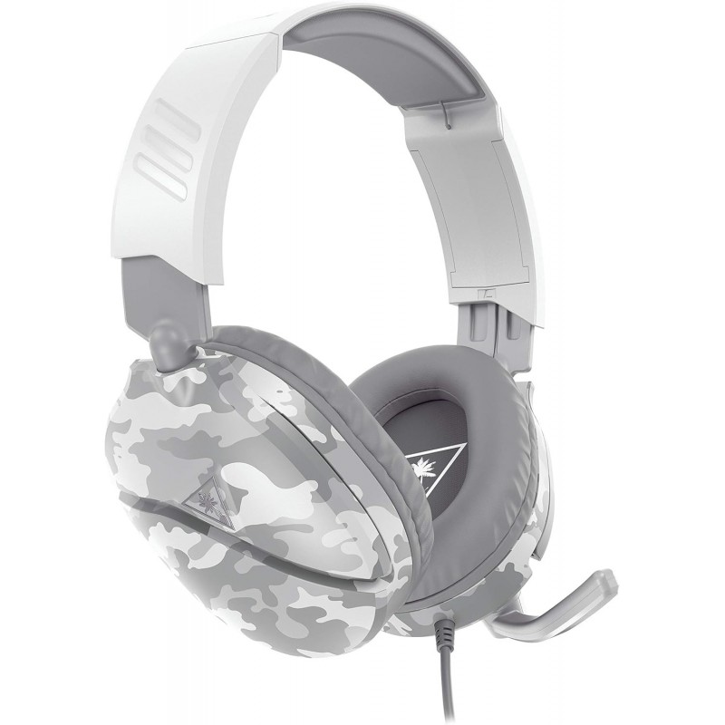 Casque de jeu Turtle Beach Recon 70 Camo White pour Xbox Series X|S, Xbox One, PS5, PS4, Nintendo Switch et PC