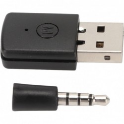 Adaptateur Bluetooth, dongle Bluetooth pour PS4 pour contrôleurs PS5, adaptateur USB à prise 3,5 mm, récepteur et émetteur Bluet