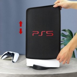 Housse de protection anti-poussière pour console de jeu PS5, housse de protection anti-rayures, lavable, pour accessoires PS5, é