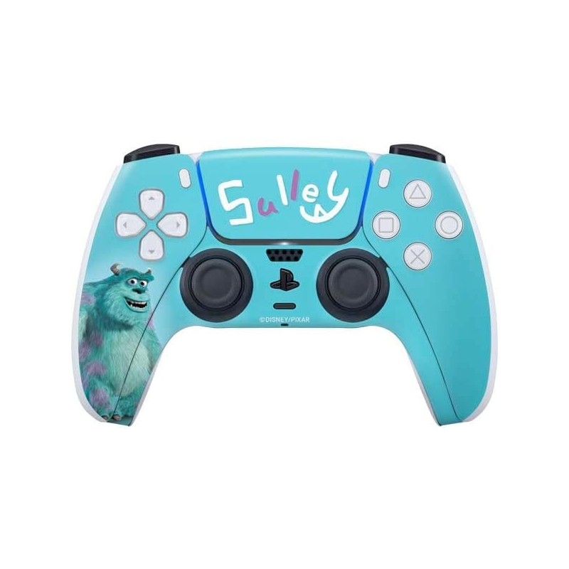 Skinit Decal Gaming Skin Compatible avec la manette PS5 - Design de portrait Sulley Disney Monsters Inc. sous licence officielle