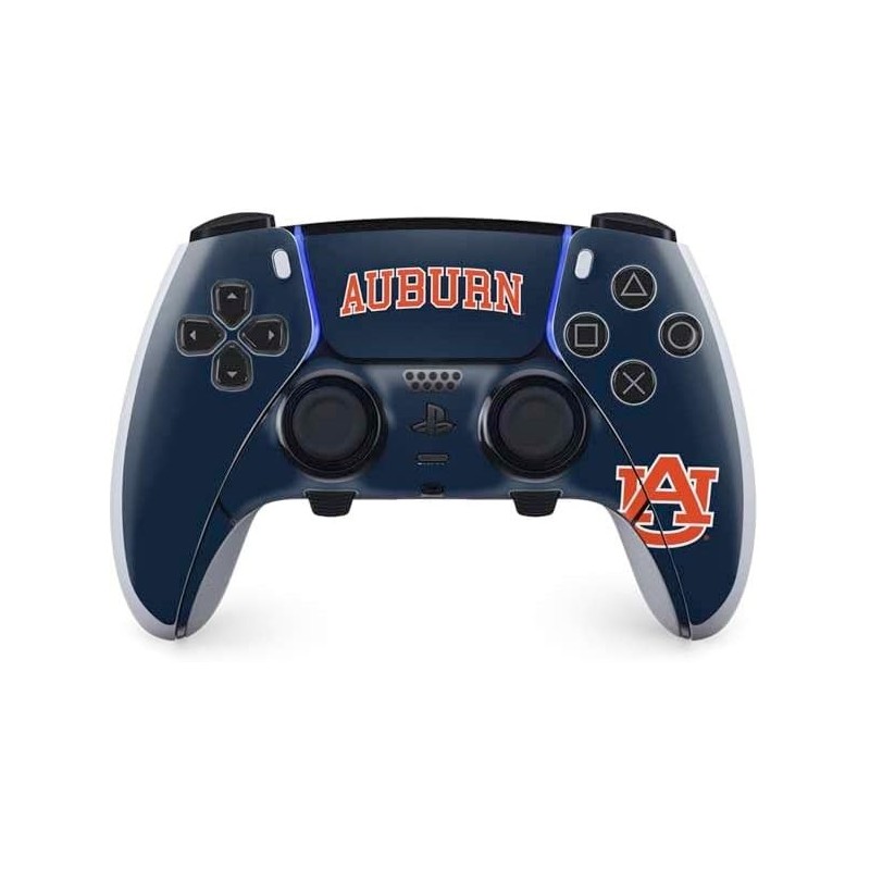 Skinit Decal Gaming Skin Compatible avec le contrôleur PS5 DualSense Edge Pro - Licence officielle Auburn University AU Design