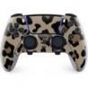 Skinit Decal Gaming Skin Compatible avec la manette PS5 DualSense Edge Pro - Motif imprimé léopard