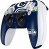 Skinit Decal Gaming Skin Compatible avec le contrôleur PS5 - Design de bloc de zone Seattle Seahawks NFL sous licence officielle