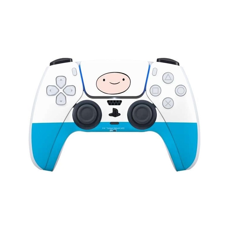 Skinit Decal Gaming Skin Compatible avec le contrôleur PS5 - Design Finn Mertens Adventure Time sous licence officielle pour adu