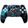 Skinit Decal Gaming Skin Compatible avec le contrôleur PS5 - Licence officielle DC Comics Batman All Star Batman & Robin, The Bo