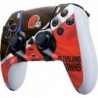 Skinit Decal Gaming Skin Compatible avec le contrôleur PS5 DualSense Edge Pro - Design sous licence officielle NFL Cleveland Bro