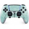 Skinit Decal Gaming Skin Compatible avec la manette PS5 DualSense Edge Pro - Motif marbré menthe