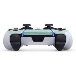 Skinit Decal Gaming Skin Compatible avec la manette PS5 DualSense Edge Pro - Motif marbré menthe