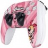 Skinit Decal Gaming Skin Compatible avec le contrôleur PS5 - Design de cœurs roses en fleurs Powerpuff Girls de Cartoon Network 