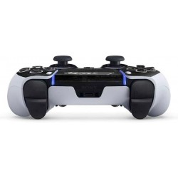 Skinit Decal Gaming Skin Compatible avec le contrôleur PS5 DualSense Edge Pro - Design noir et blanc sous licence officielle NFL